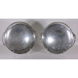 Pair of Sterling by Fina Silver Serving Platters