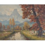 Humbert, Signed Early 20th C. Landscape