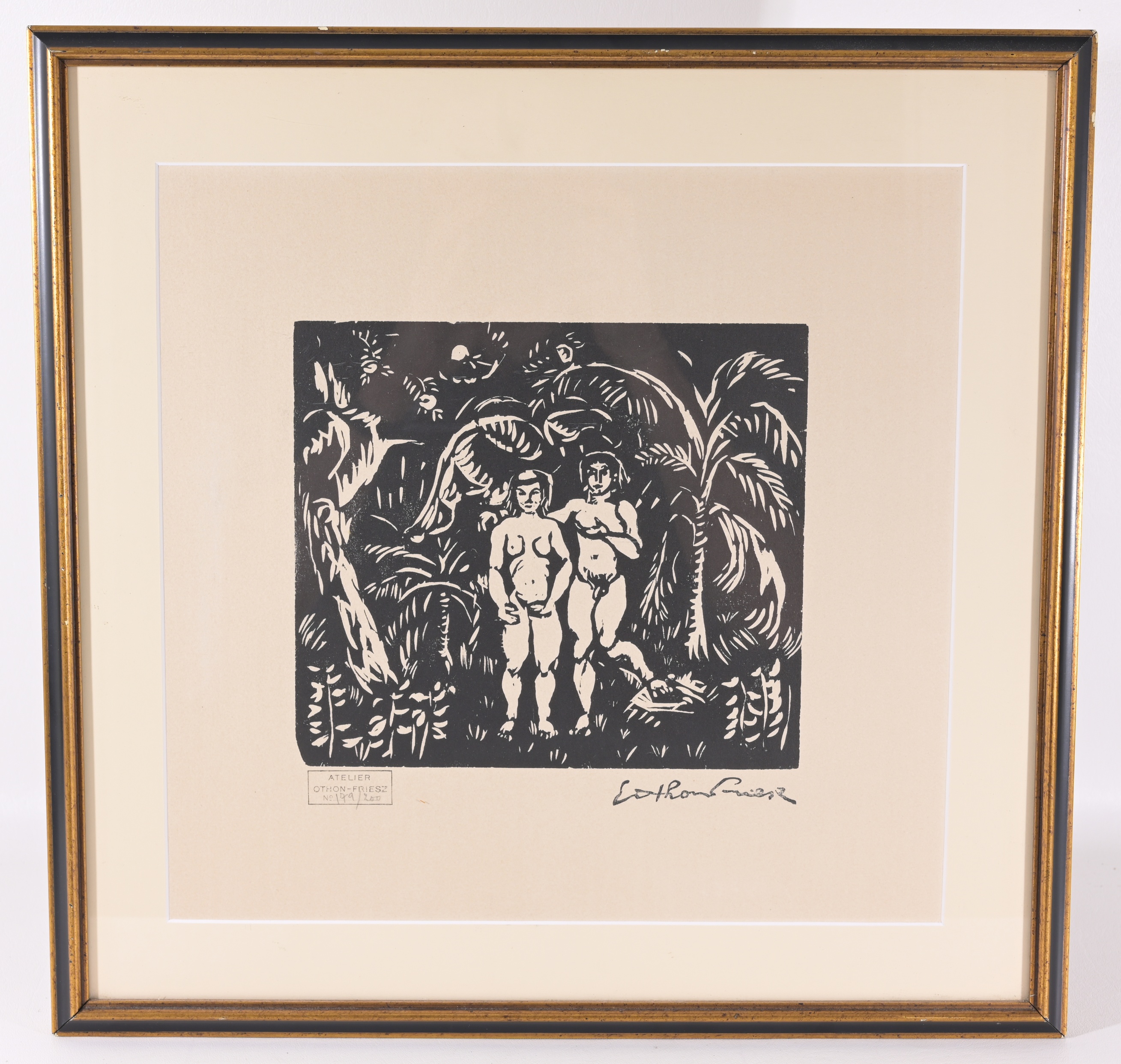 Othon Friesz (1879-1949) "Adam & Eve" - Bild 2 aus 4