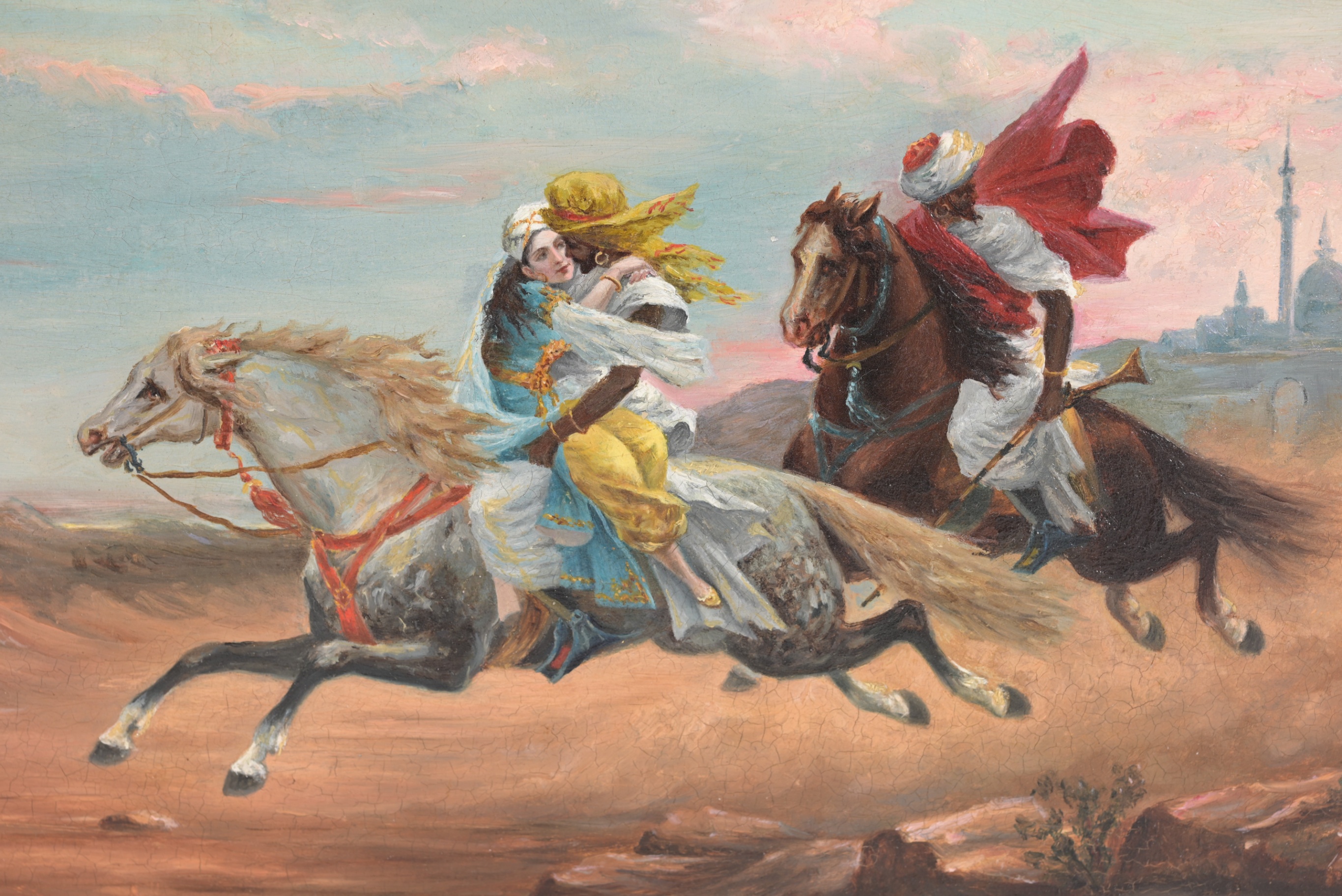 Pair of 19th C. Orientalist Scenes - Image 8 of 11