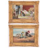 Pair of 19th C. Orientalist Scenes