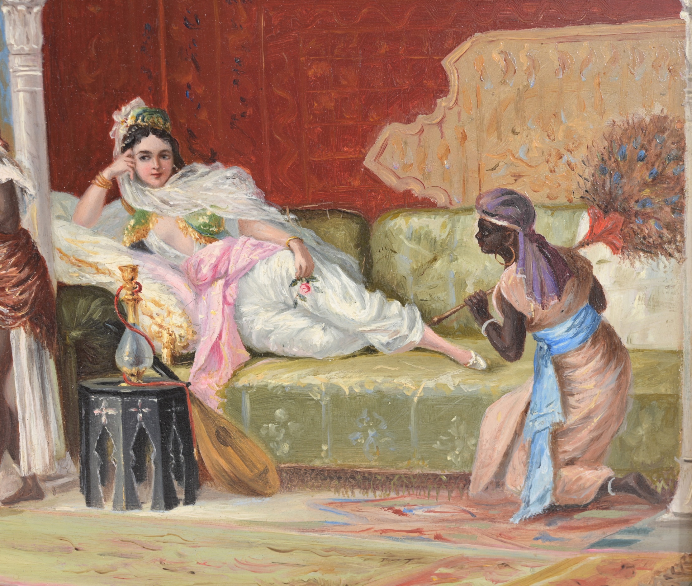 Pair of 19th C. Orientalist Scenes - Image 4 of 11