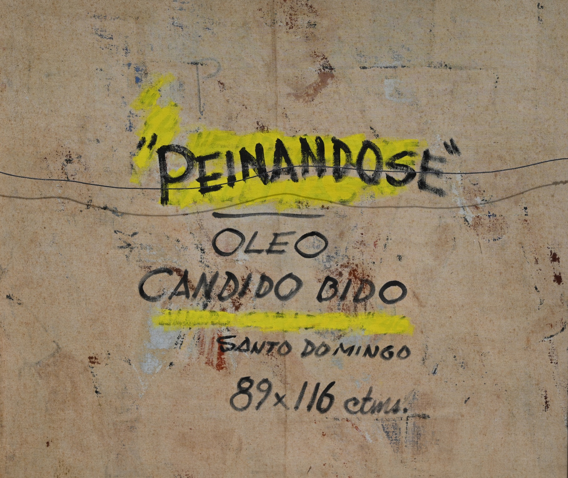 Candido Bido (1936 - 2011) "Peinandose" - Image 7 of 7