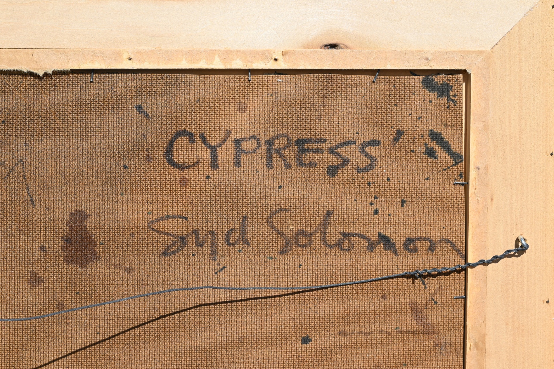 Syd Solomon (1917 - 2004) "Cypress" - Image 5 of 5