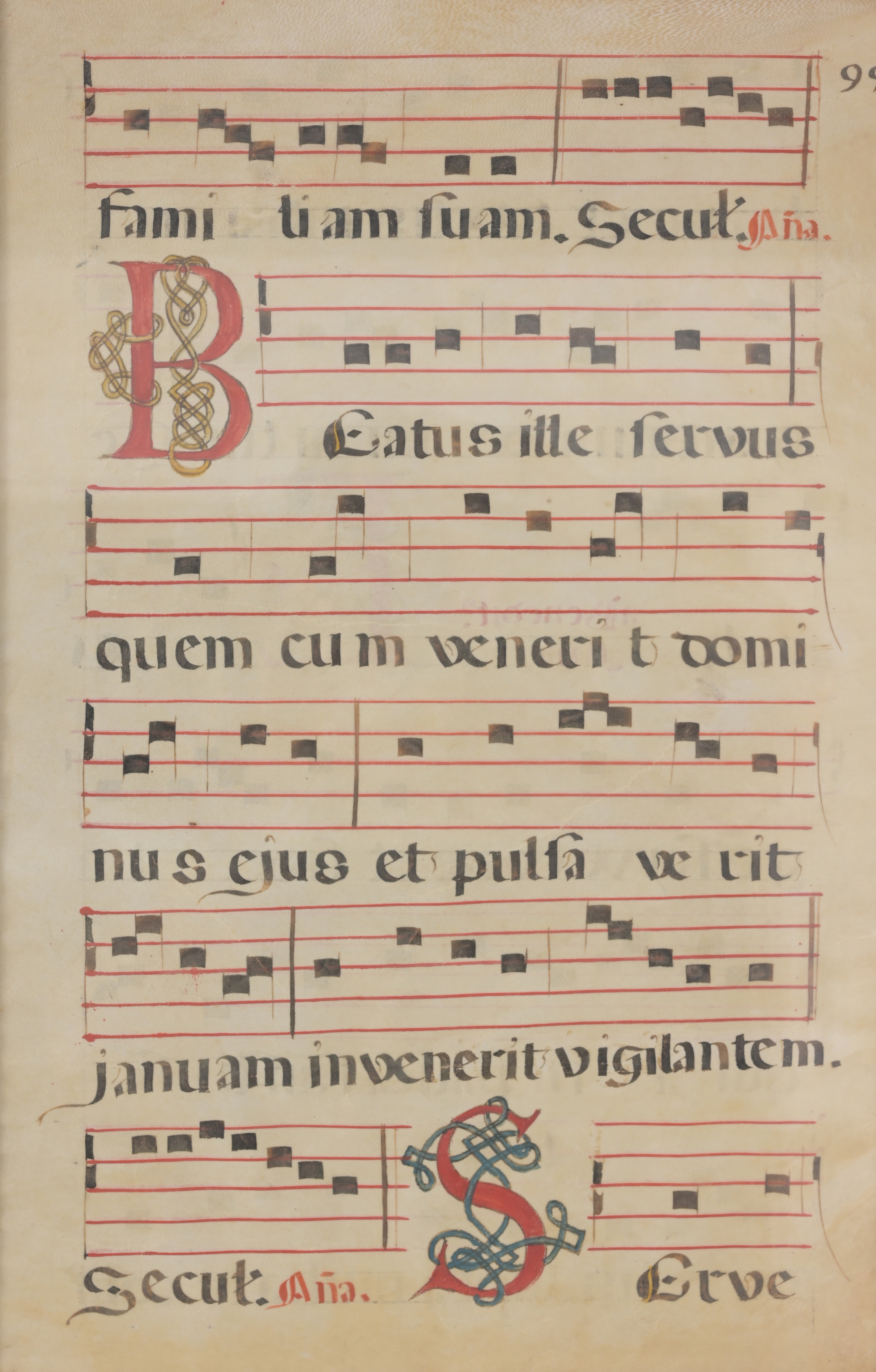 (3) Antiphonal Illuminated Manuscripts - Bild 3 aus 6