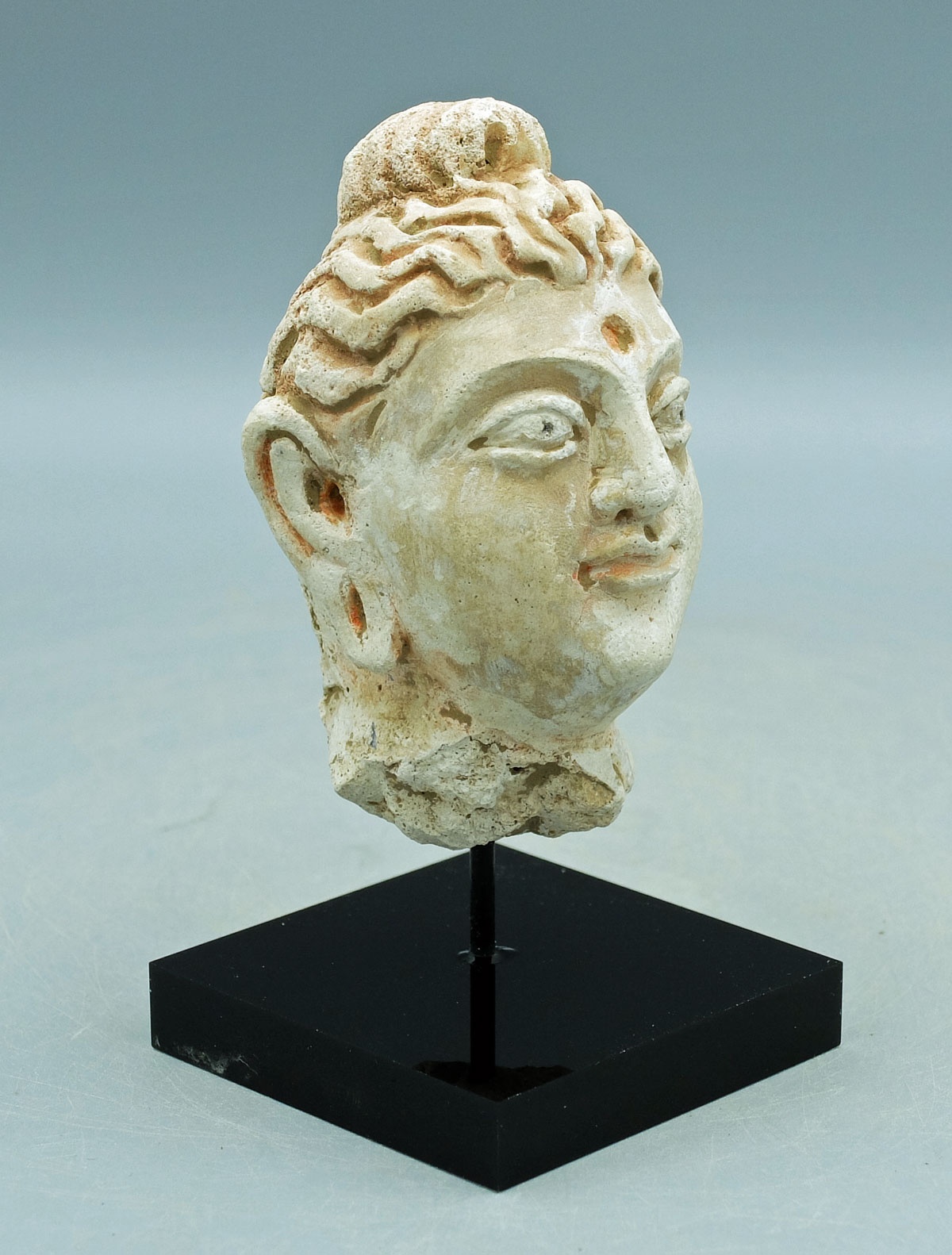 Gandharan Stucco Head - Indus Valley - Image 2 of 3