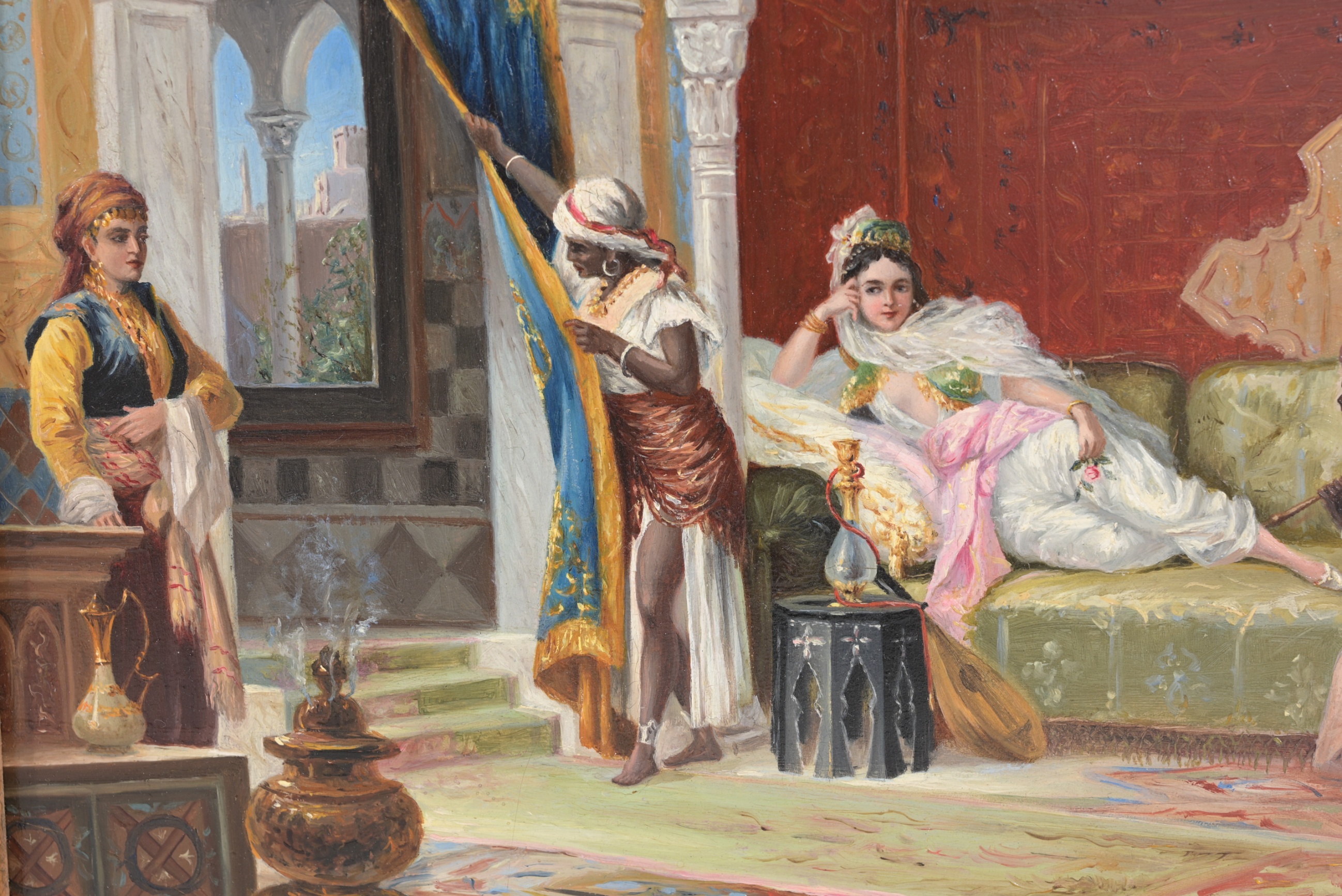 Pair of 19th C. Orientalist Scenes - Image 3 of 11