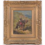 19th C. Orientalist Horseback Rider, Signed