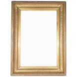Large 19th C. Gilt/Wood Fluted Cove Frame