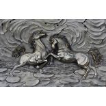 Ottaviani Silver Equestrian Plaque "Preludio"