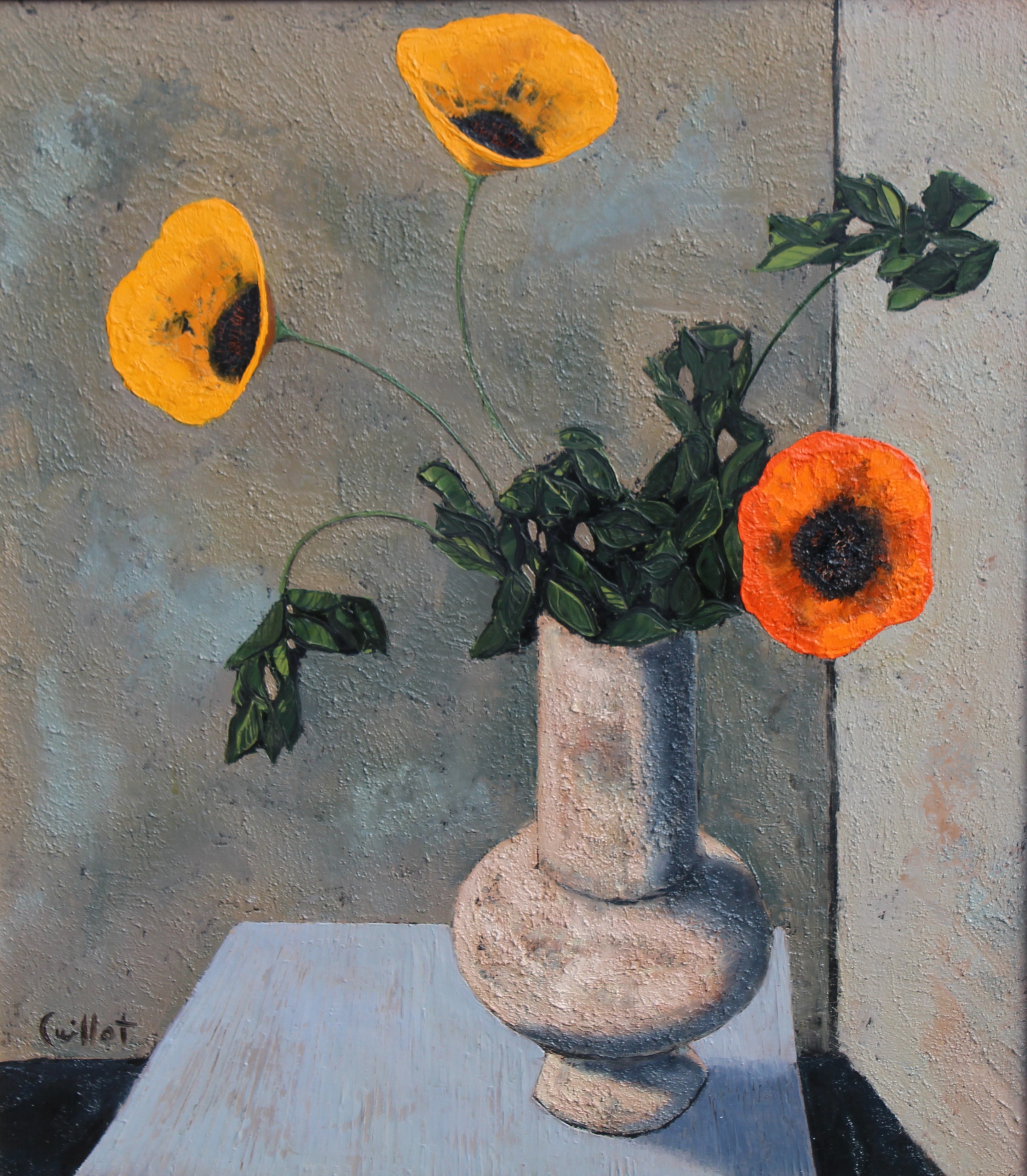 Alvaro Guillot (1931-2010) "pot aux fleurs jaunes" - Image 3 of 8