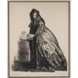 George Bellows "The Actress" Lithograph