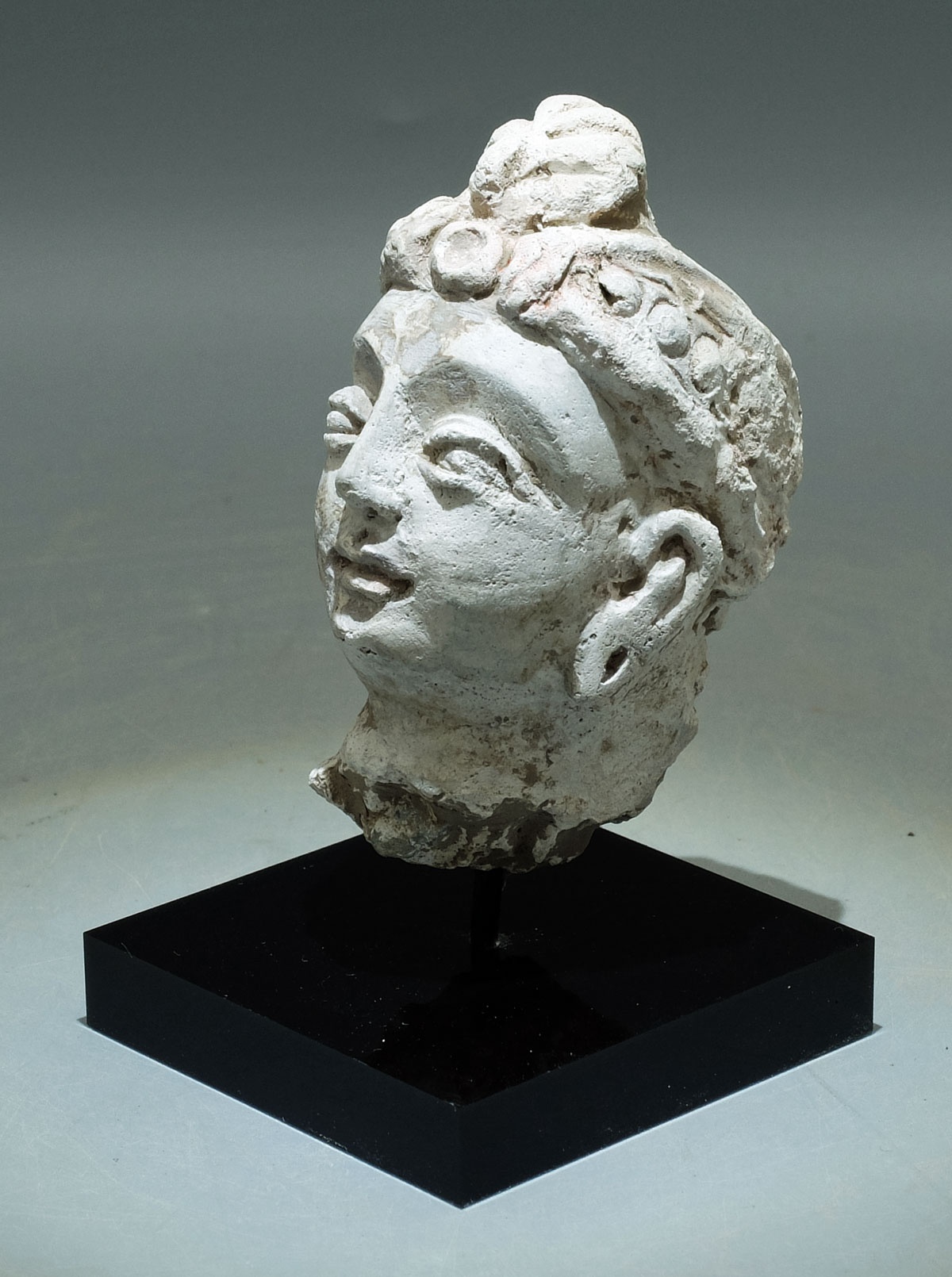 Gandharan Stucco Head - Indus Valley - Image 3 of 3