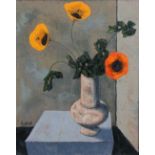 Alvaro Guillot (1931-2010) "pot aux fleurs jaunes"