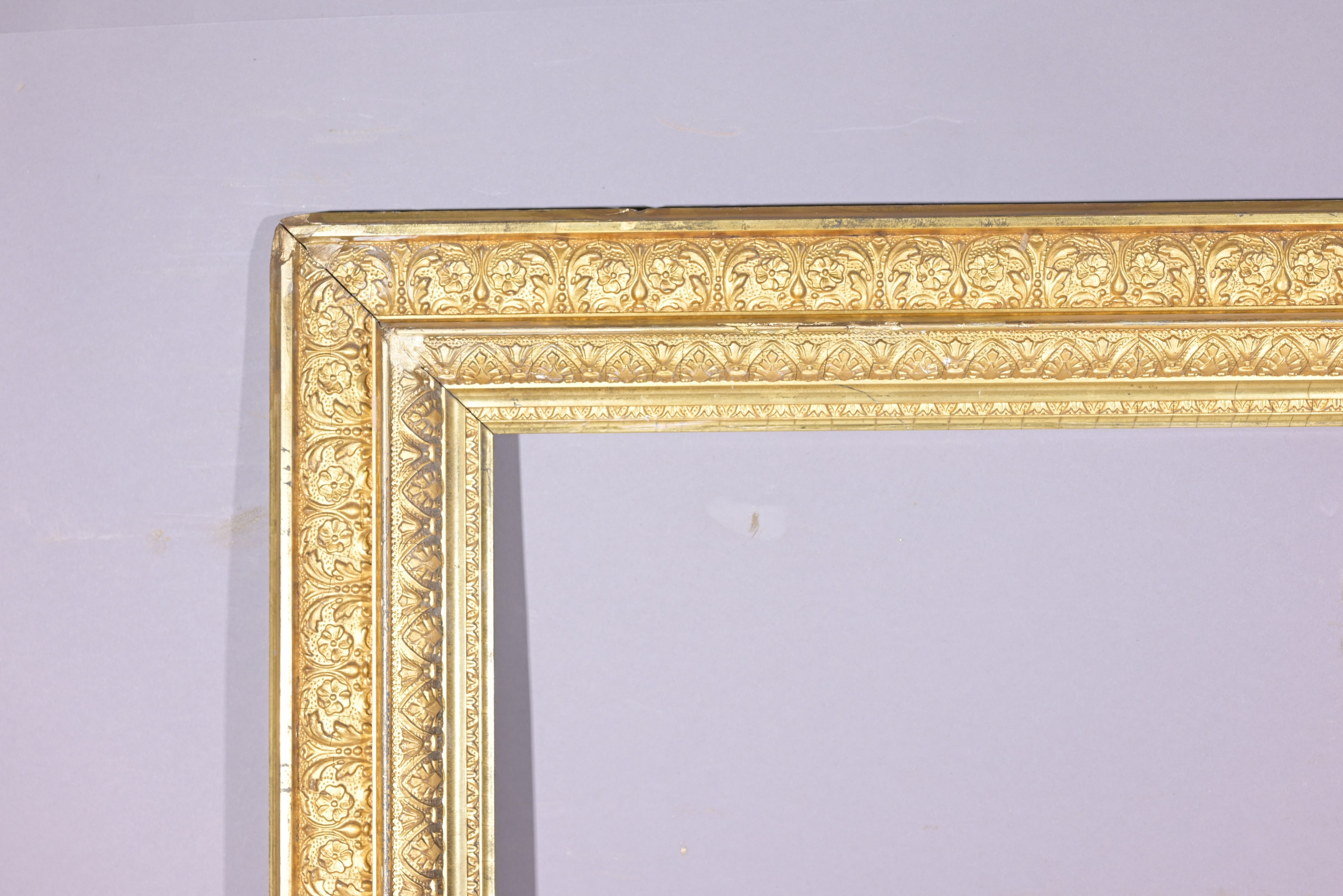 American 1880's Frame - 35 1/8 x 23 1/8 - Image 3 of 8