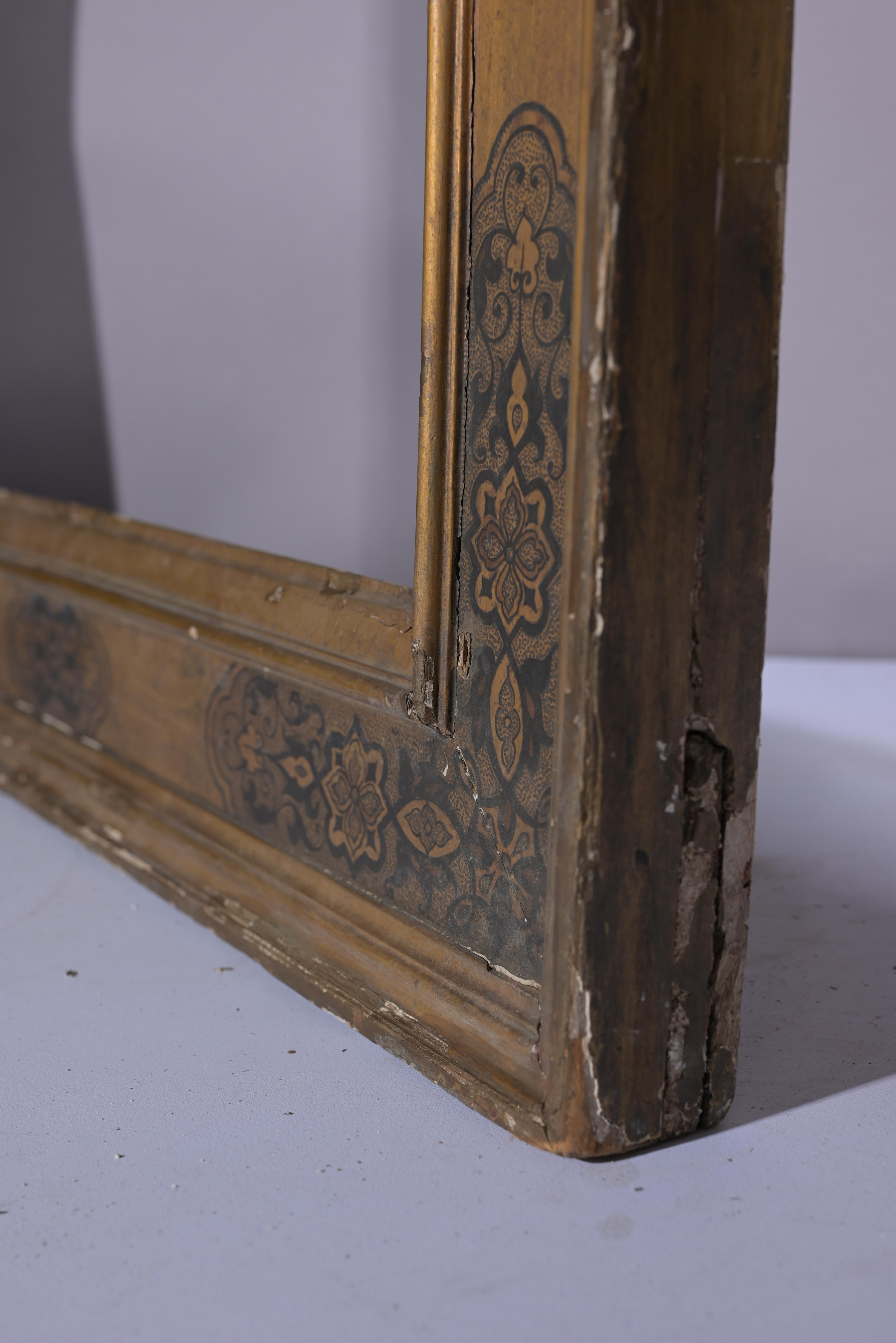 19th C. European Gilt Wood Frame - 33.75 x 22.75 - Image 7 of 8