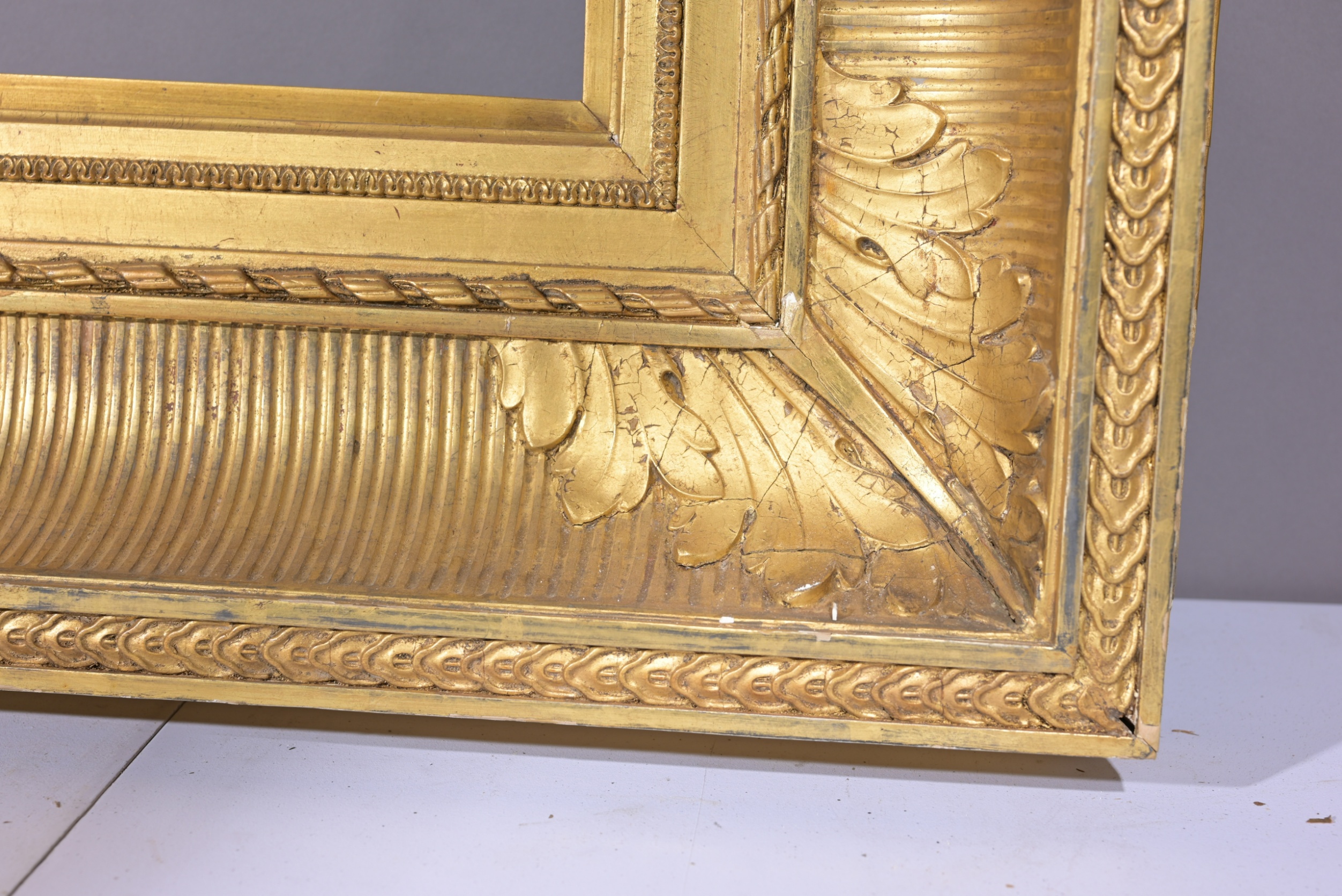 Large 19th C. French School Frame - 40 x 32.5 - Image 5 of 9