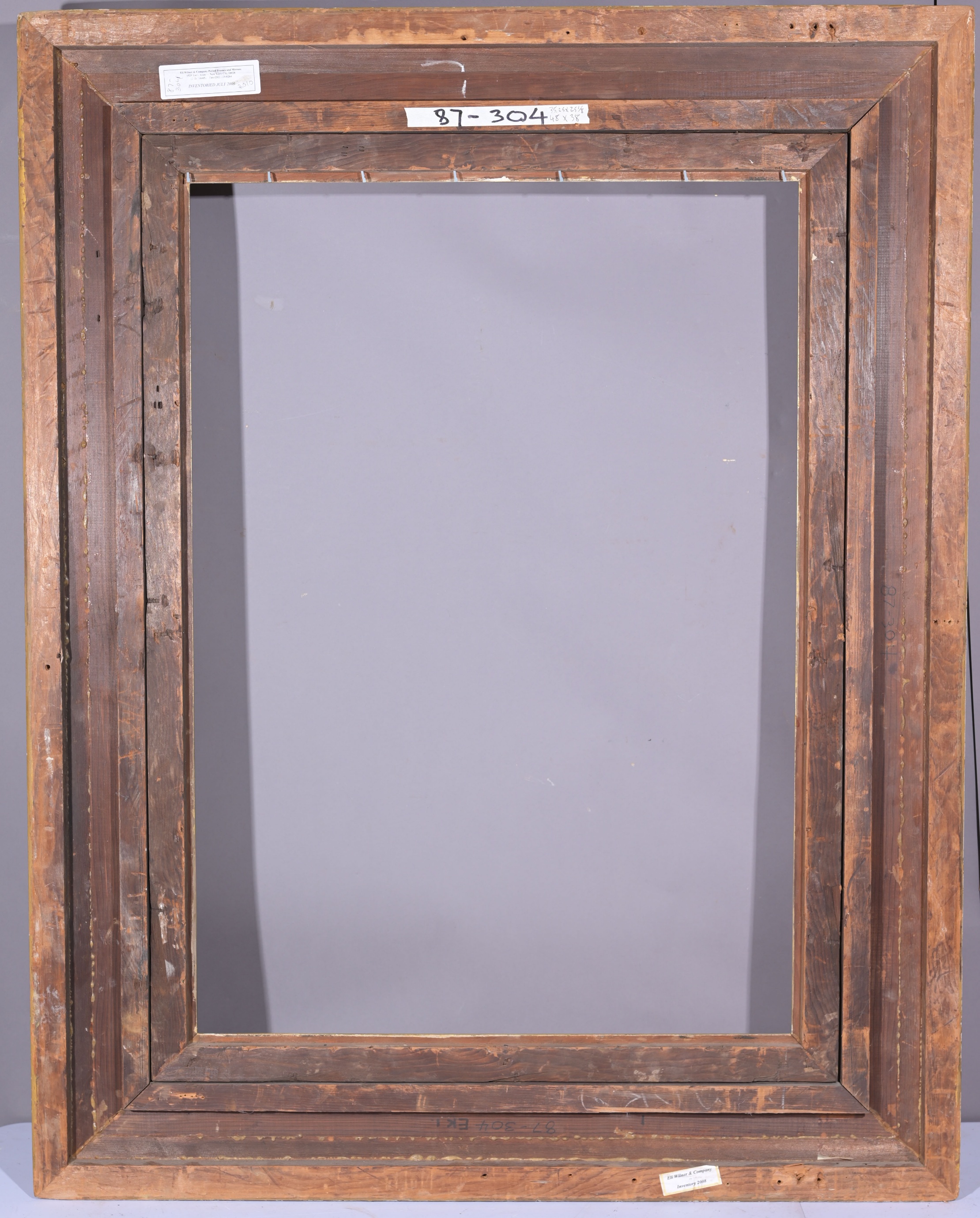 American 1870's Gilt/Wood Frame - 35.25 x 25 1/8 - Image 8 of 9