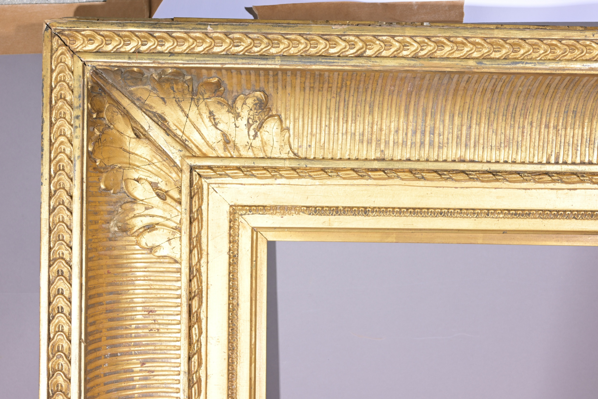 Large 19th C. French School Frame - 40 x 32.5 - Image 3 of 9