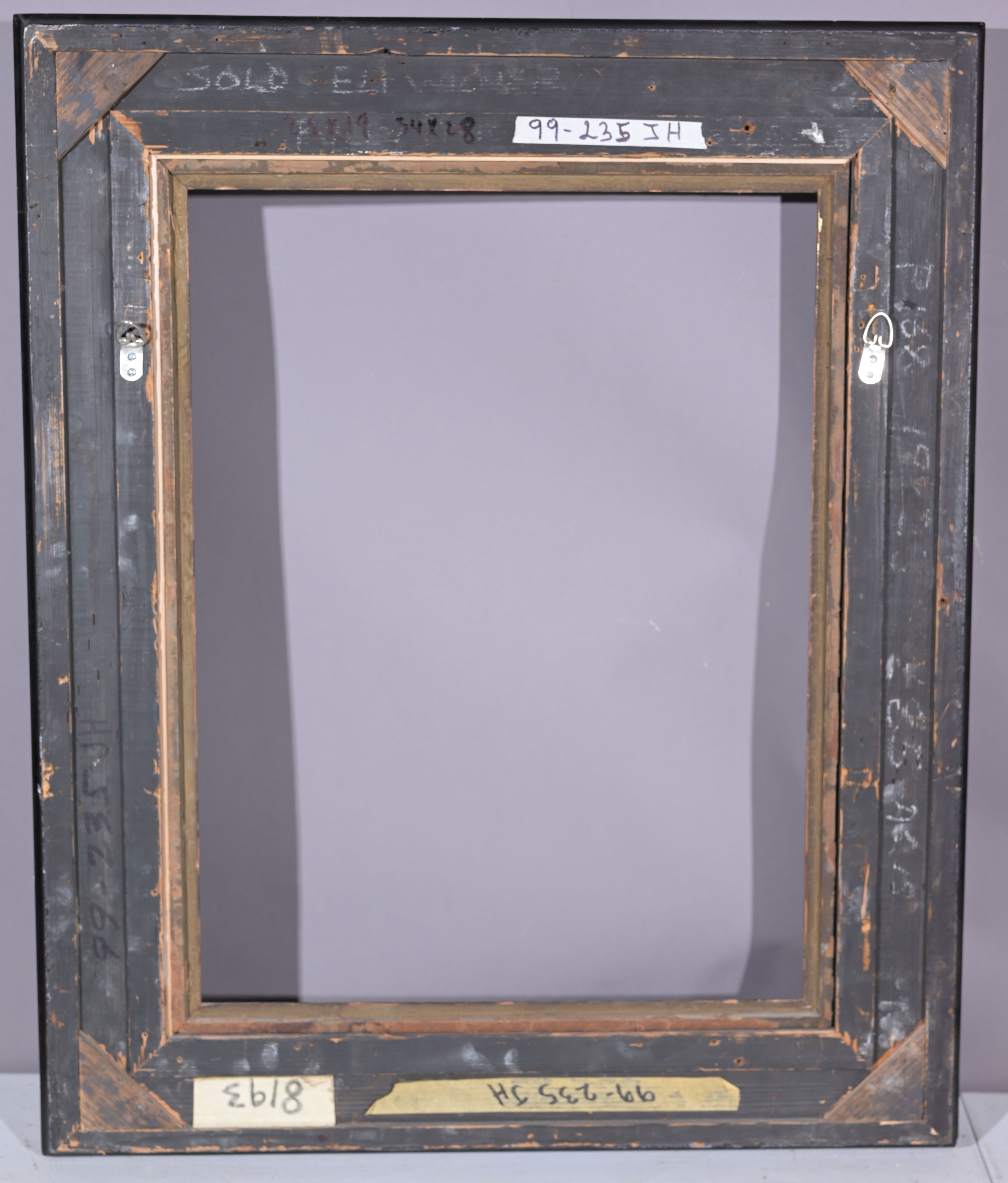 European 19th C Frame - 25 x 19 - Image 7 of 7