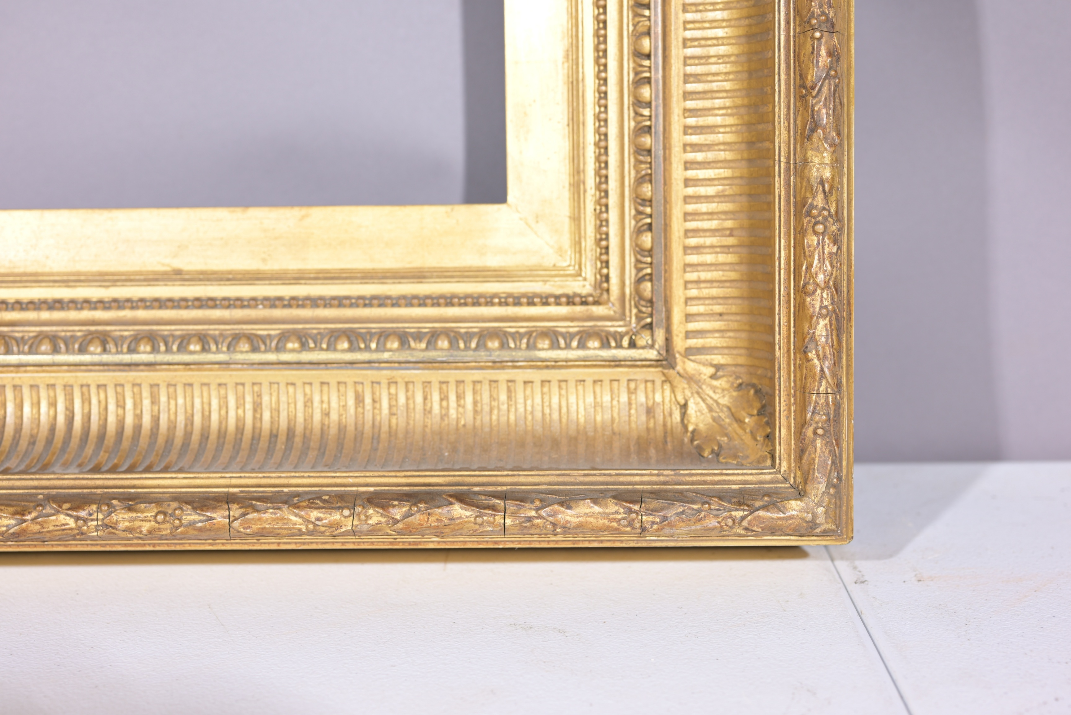 English 19th C Gilt Wood Frame - 24 1/8 x 18 1/8 - Image 5 of 8