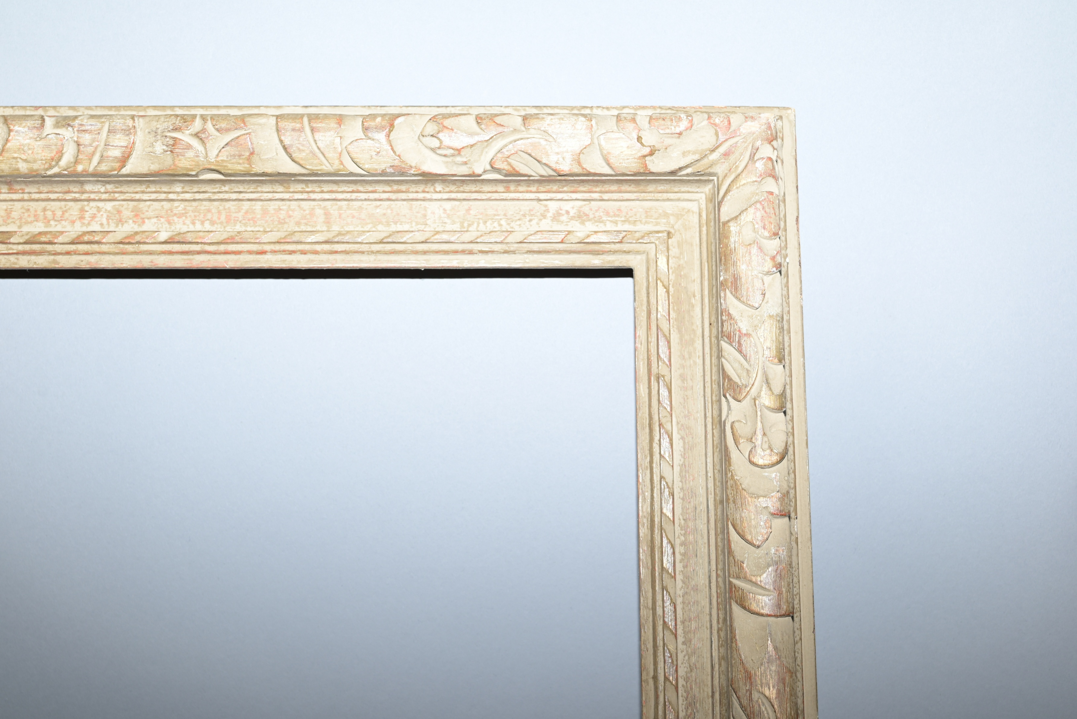 American 1950's Carved Frame - 21 1/8 x 17 1/8 - Image 3 of 7