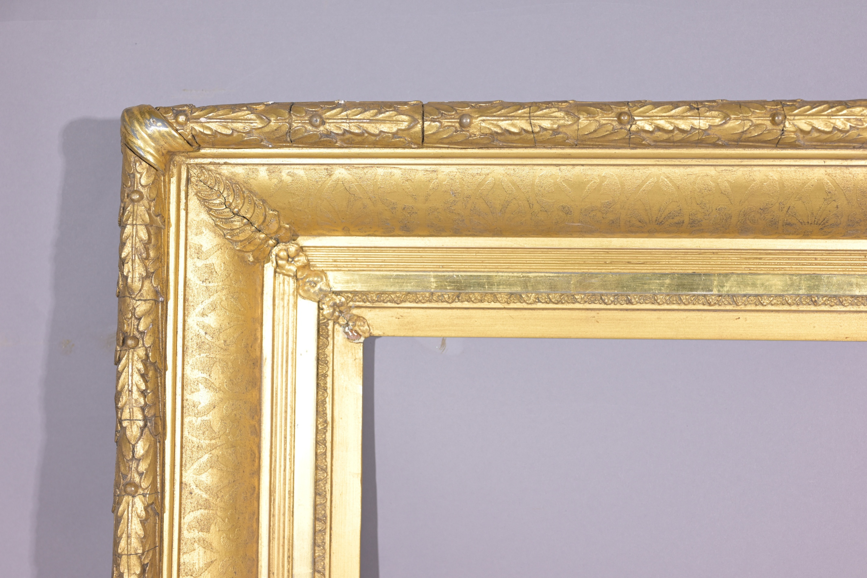 American 1850's Hudson River Frame- 32.75 x 24.75 - Image 3 of 9