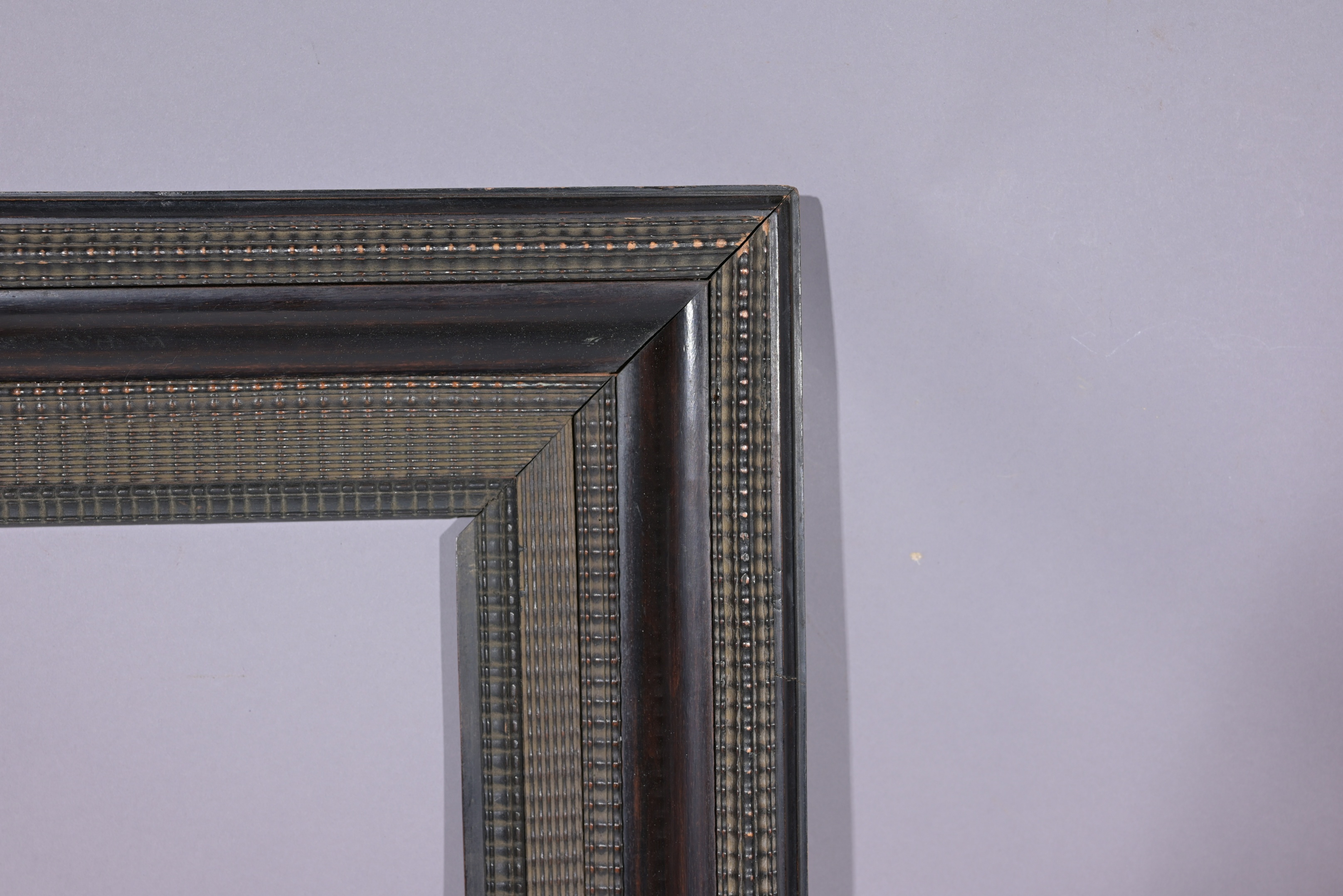Dutch 19th C Ebonized Frame- 13.75 x 10.5 - Image 3 of 6