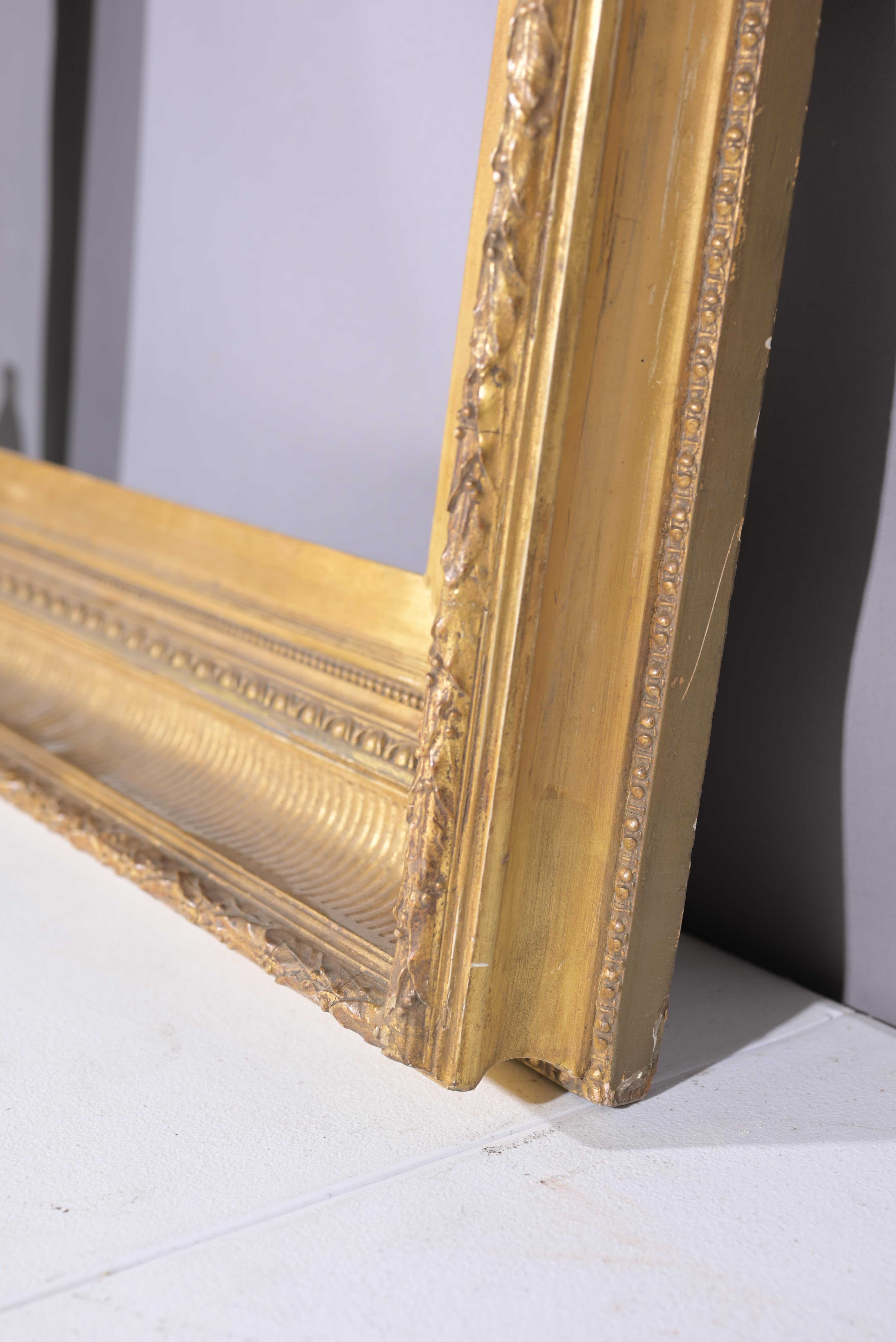 English 19th C Gilt Wood Frame - 24 1/8 x 18 1/8 - Image 7 of 8