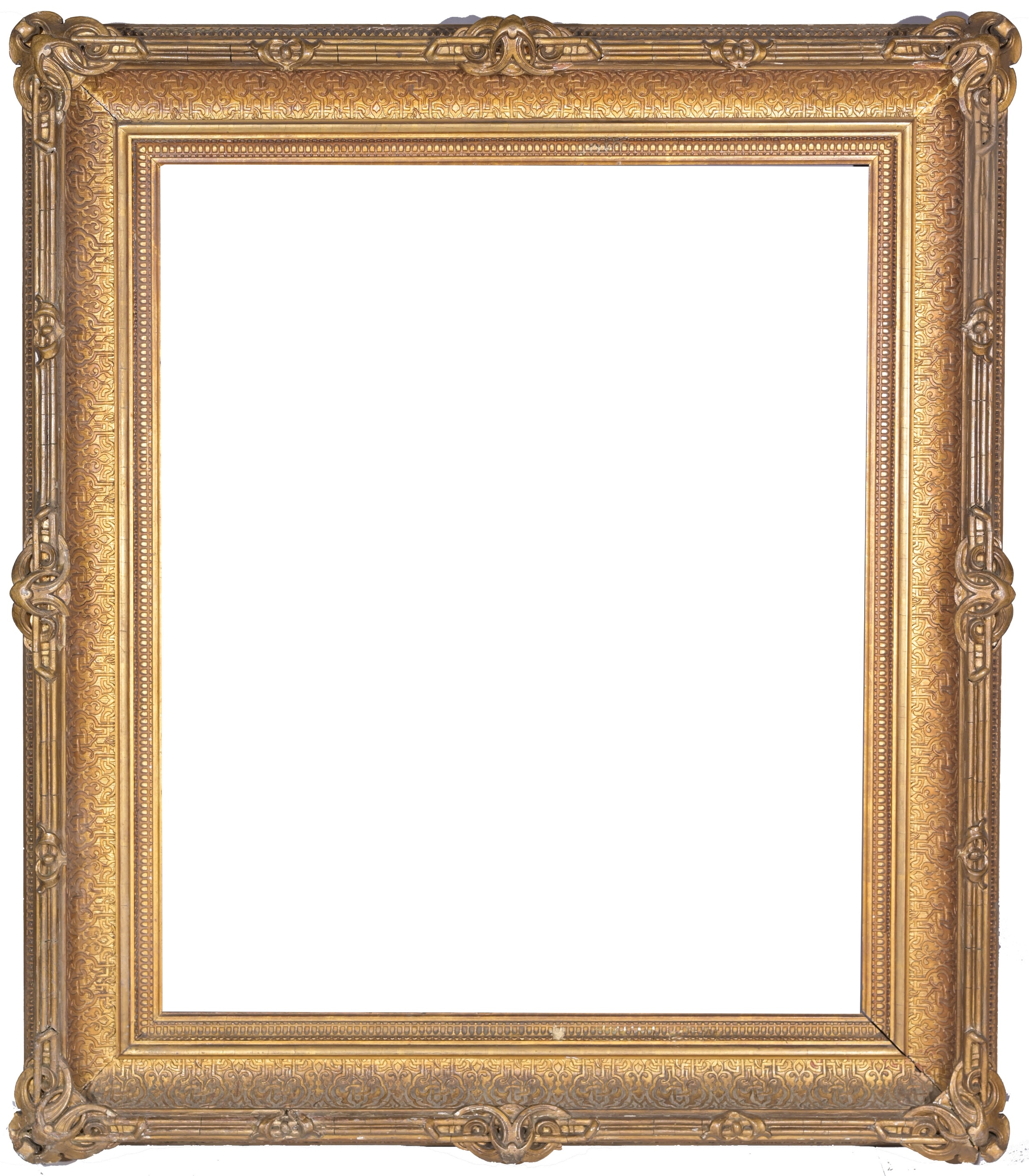 American 1870's Orientalist Frame - 30.5 x 25.5