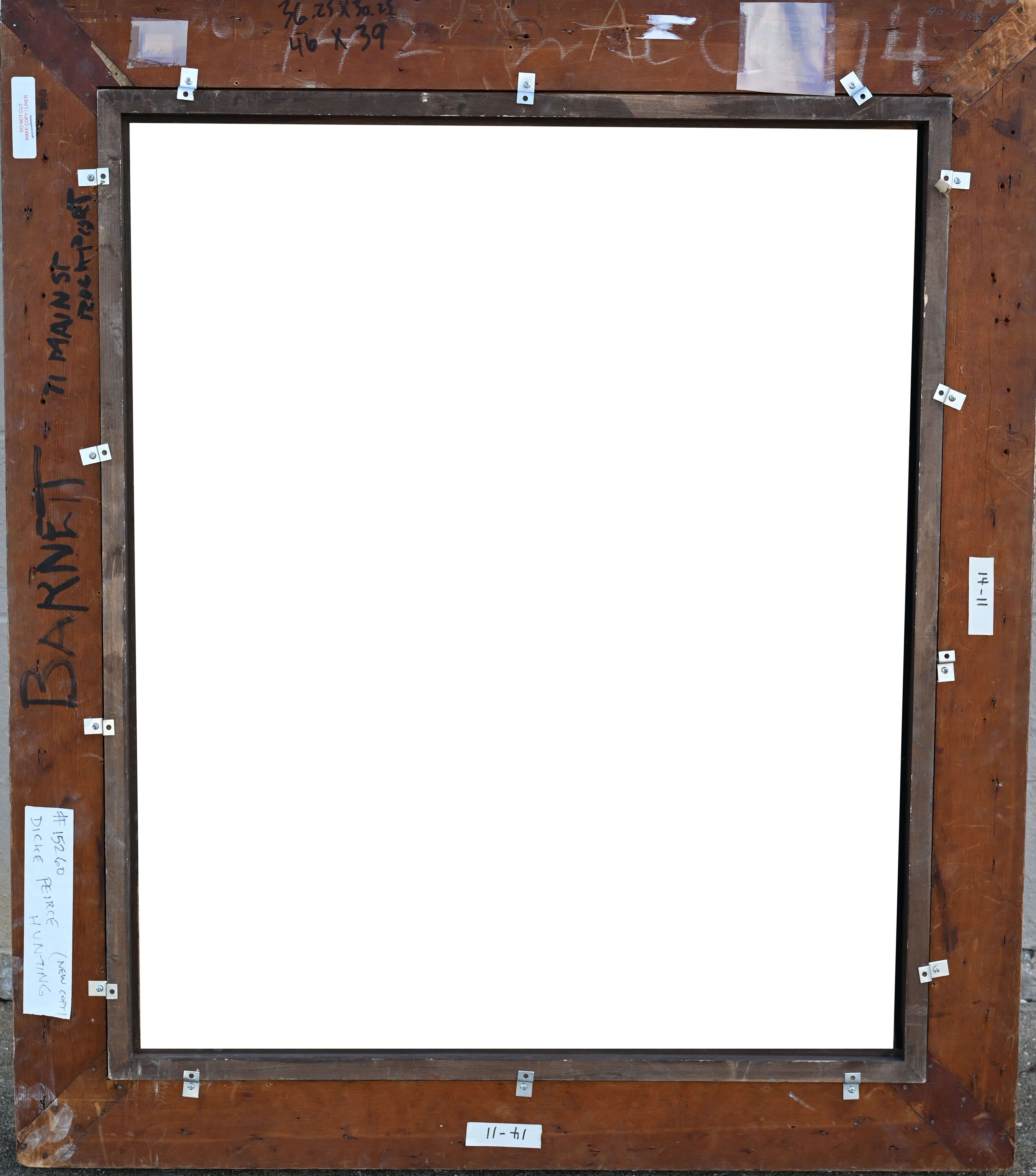 Exhibited Newcomb Macklin Frame- 36.25 x 30.25 - Bild 7 aus 9