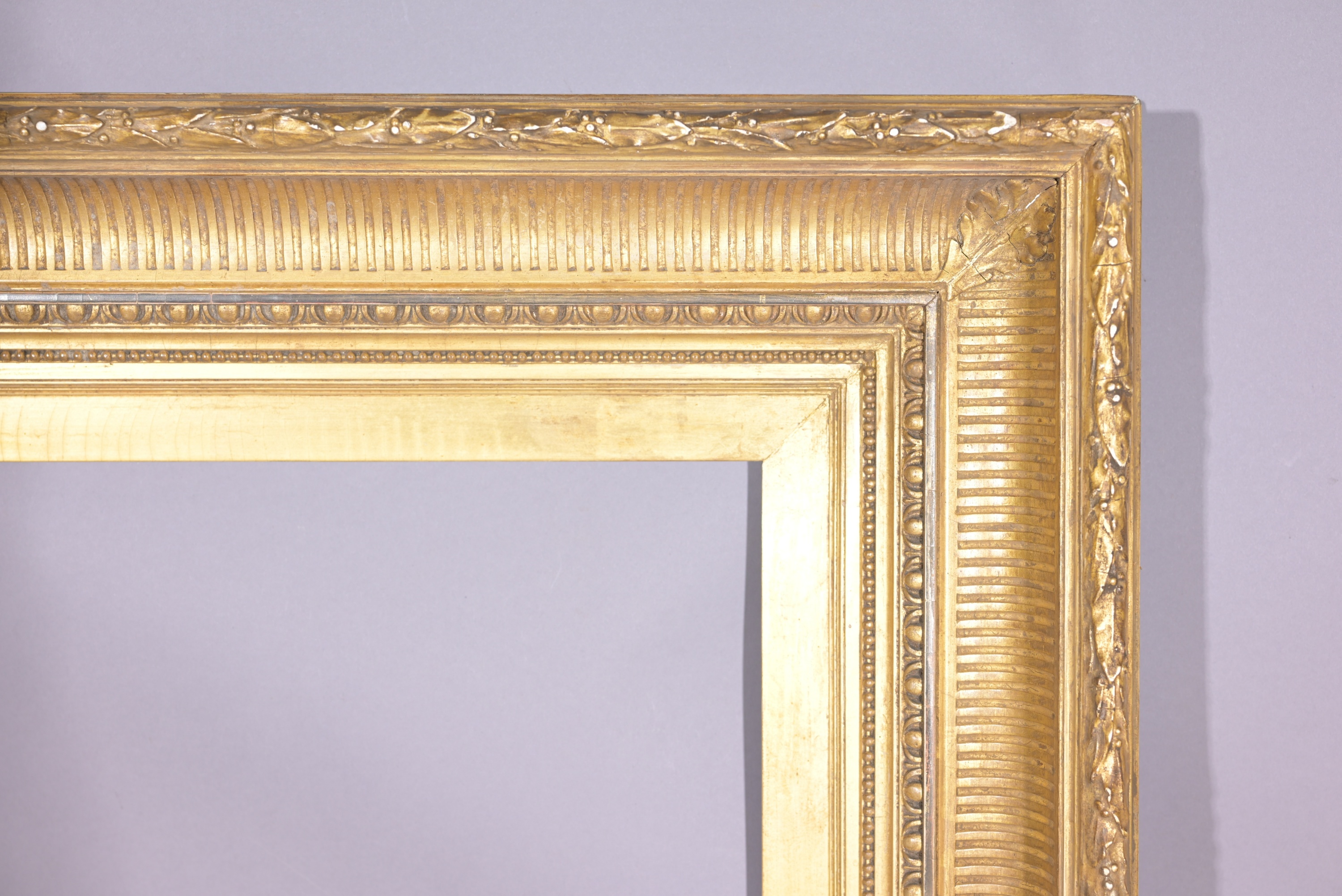 English 19th C Gilt Wood Frame - 24 1/8 x 18 1/8 - Image 4 of 8