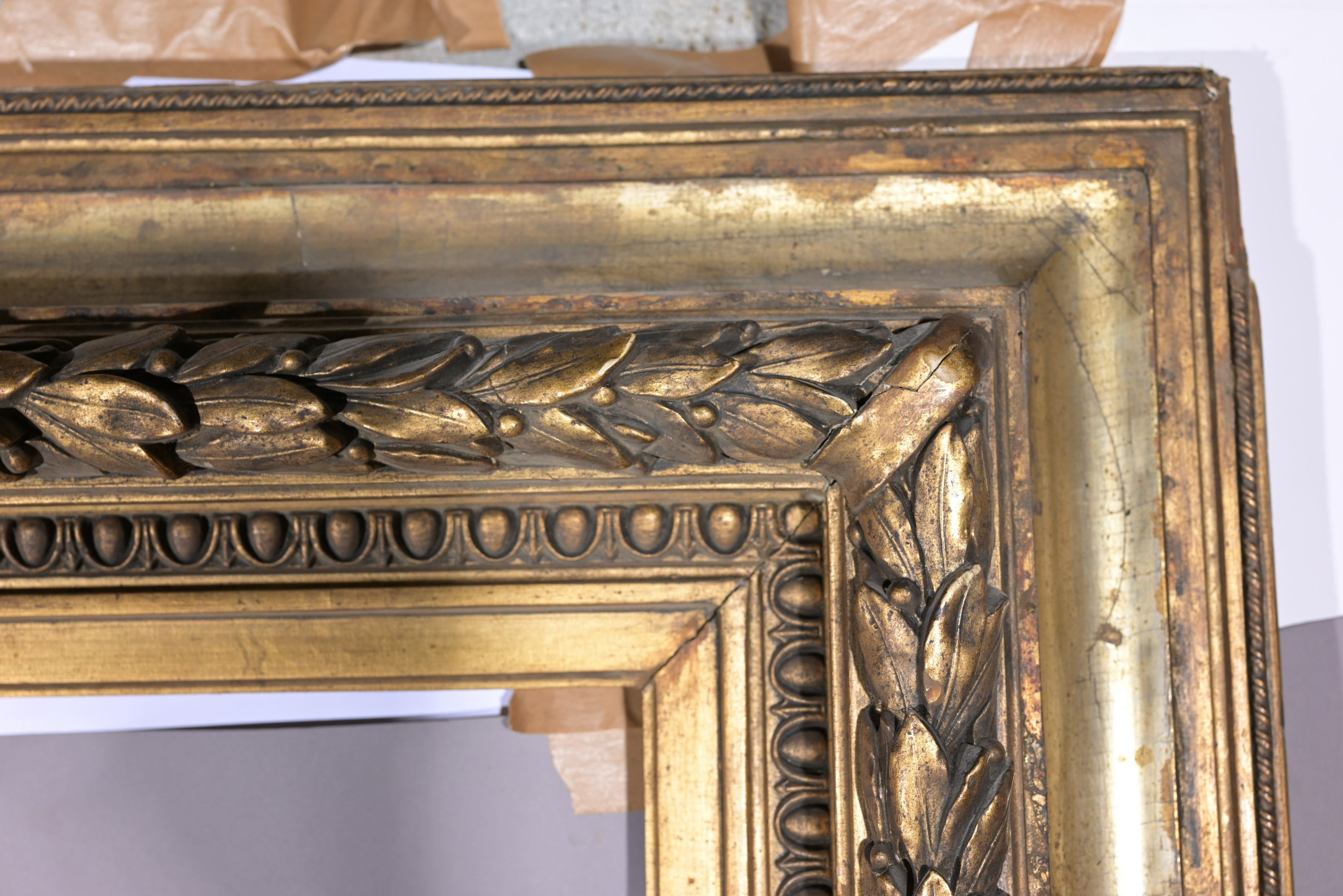 Large 19th C. German School Frame - 49 x 30.75 - Image 3 of 9