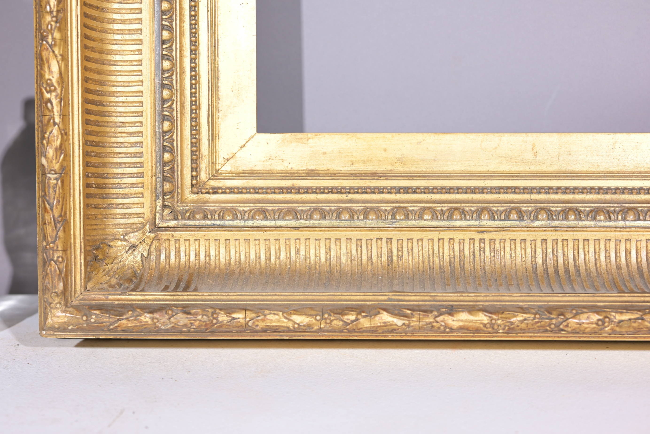 English 19th C Gilt Wood Frame - 24 1/8 x 18 1/8 - Image 6 of 8