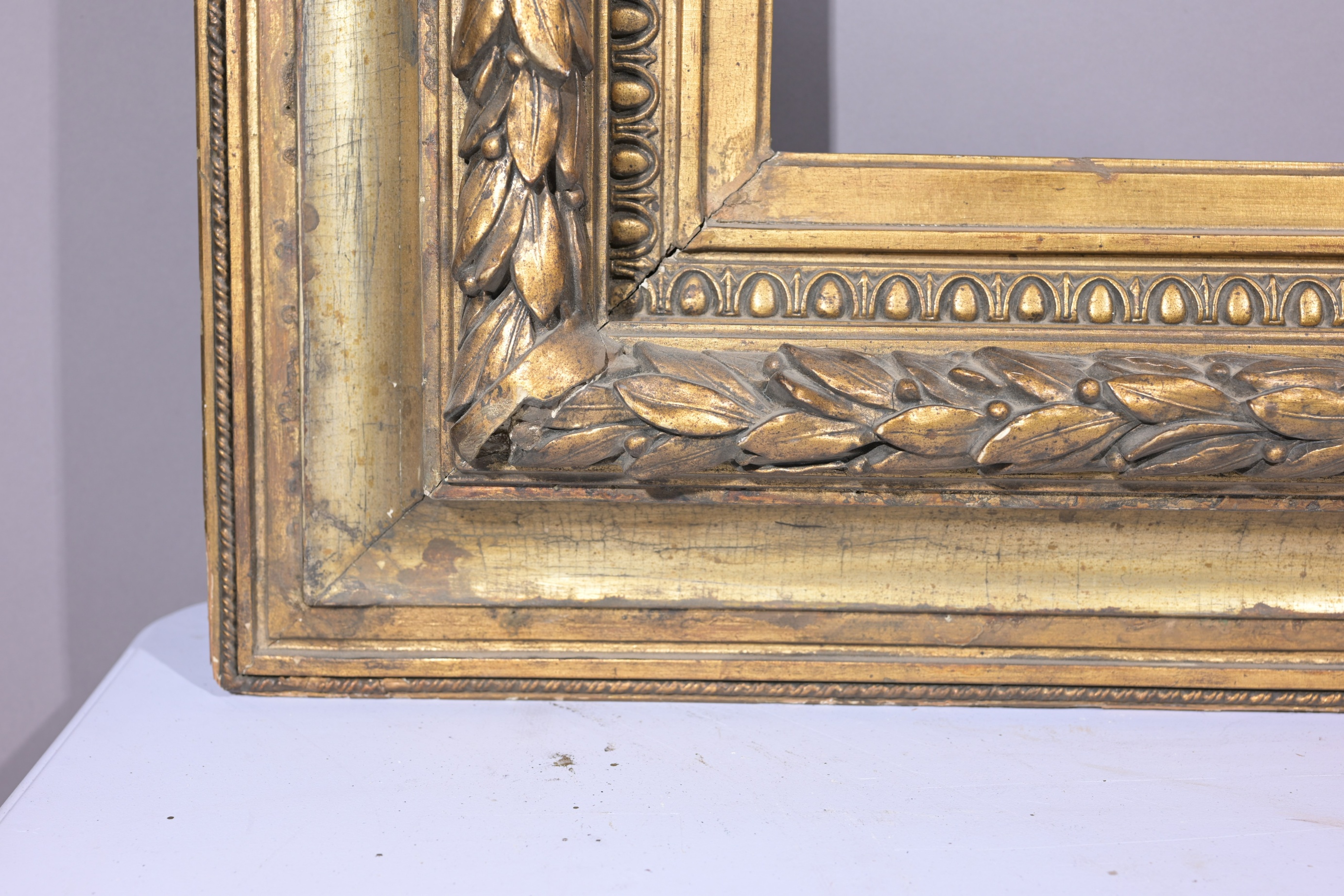 Large 19th C. German School Frame - 49 x 30.75 - Image 5 of 9