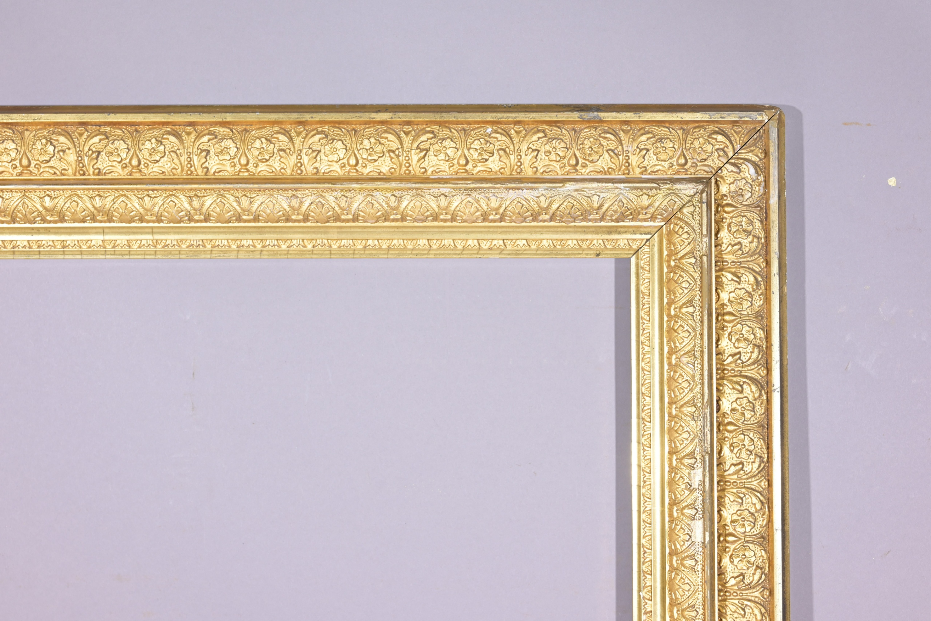 American 1880's Frame - 35 1/8 x 23 1/8 - Image 4 of 8