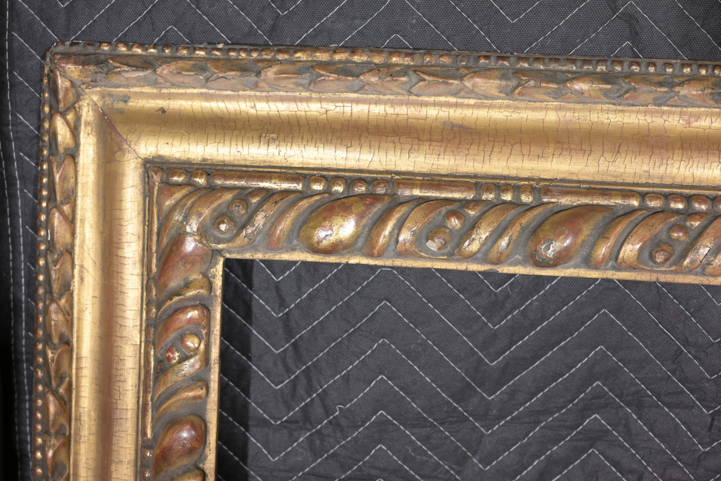 Large Italian 19th C. Gilt Frame - 50.5 x 37.5 - Bild 3 aus 8