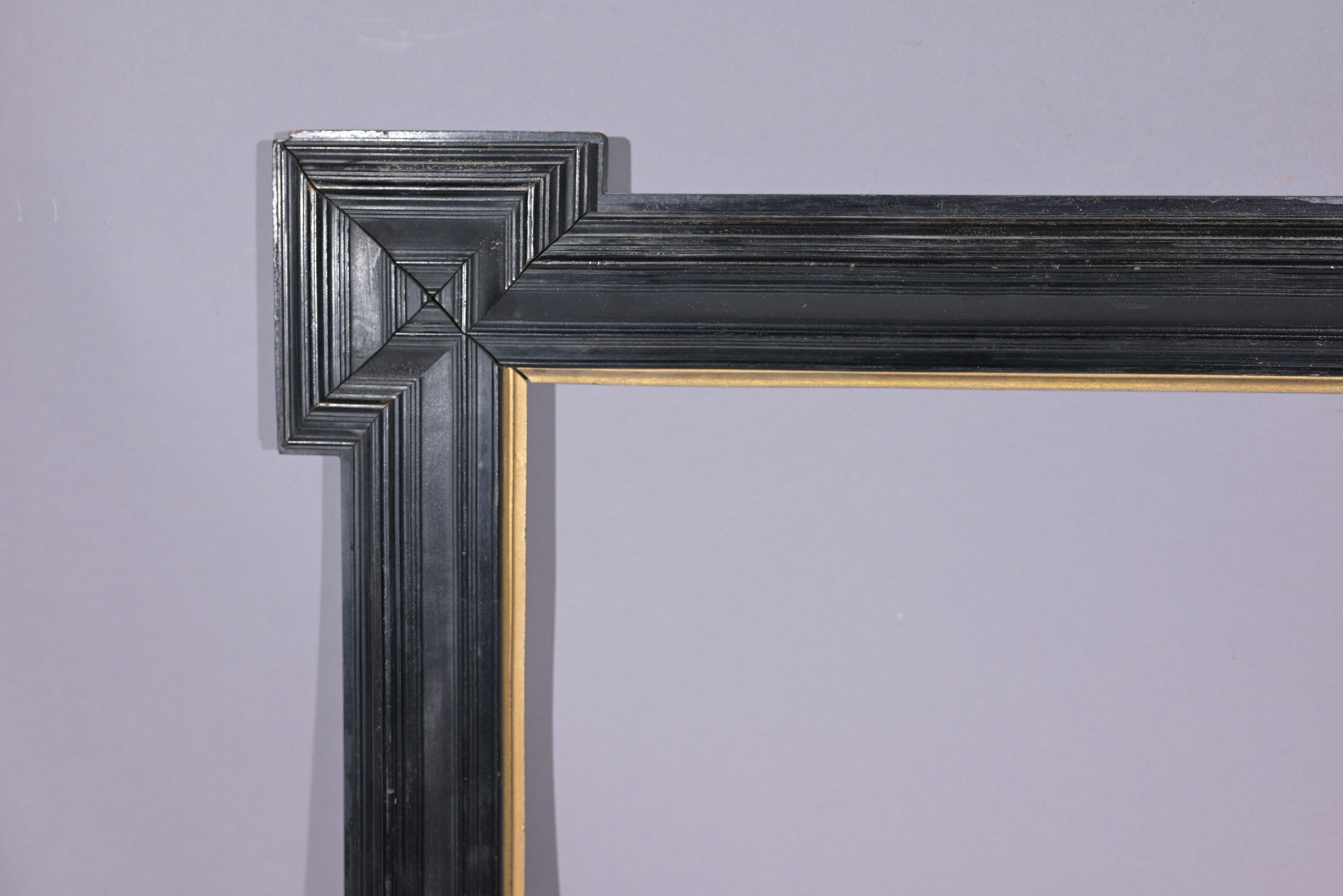 European 1900's Ebonized Frame- 25 x 19 - Image 2 of 7