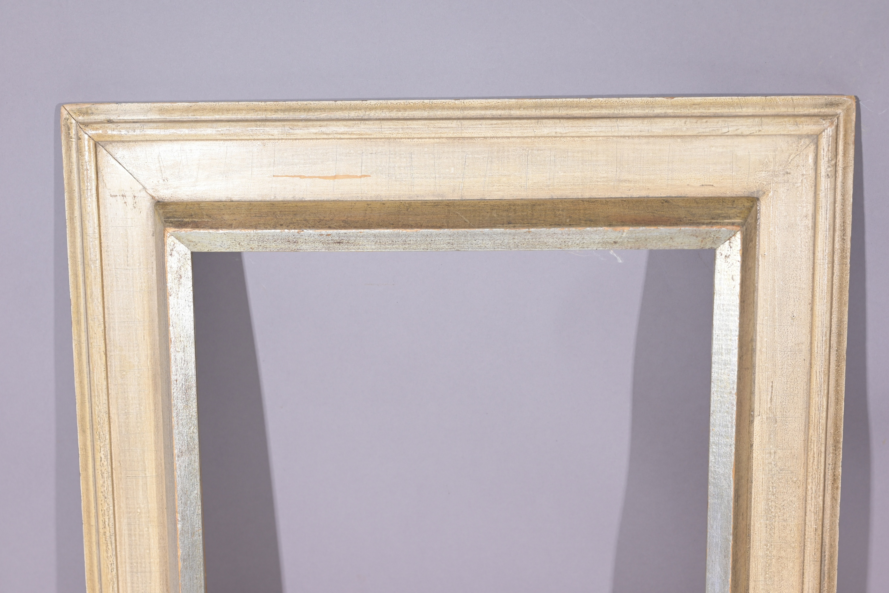 American 1950's Wood Frame - 14 1/8 x 12 1/8 - Image 3 of 5