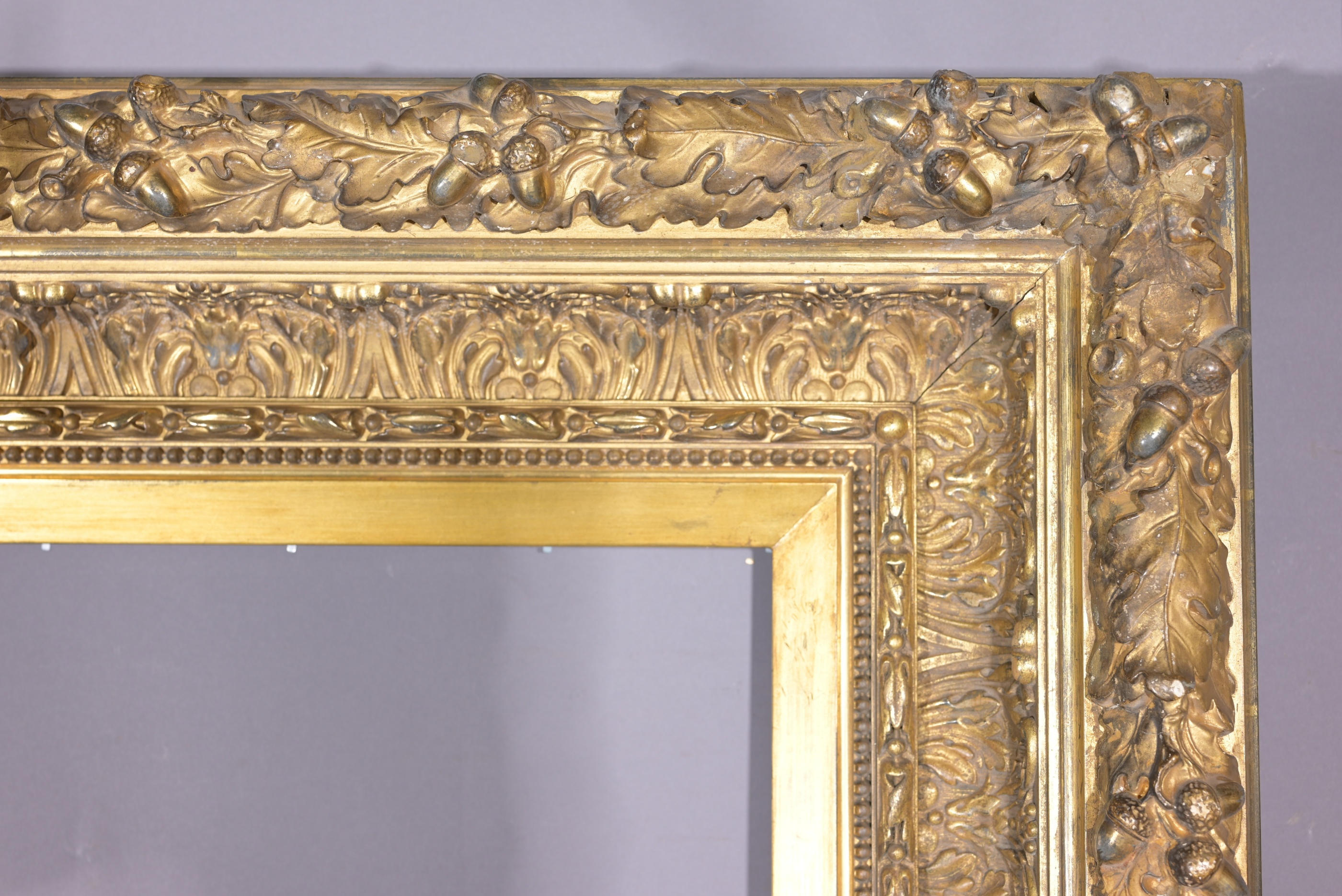 American 1870's Gilt/Wood Frame - 35.25 x 25 1/8 - Image 4 of 9