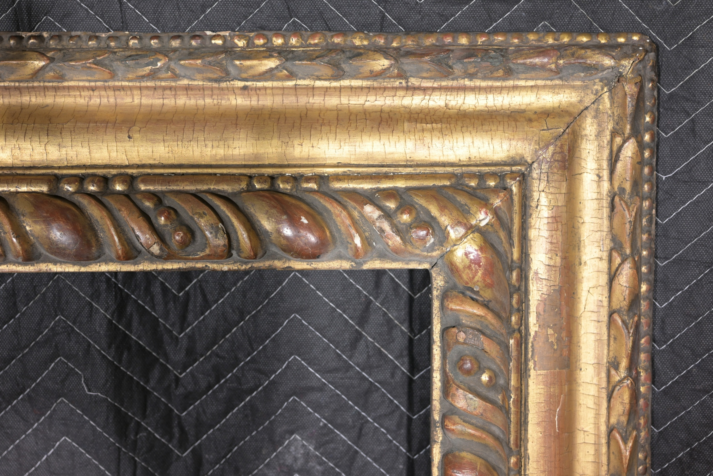 Large Italian 19th C. Gilt Frame - 50.5 x 37.5 - Bild 4 aus 8