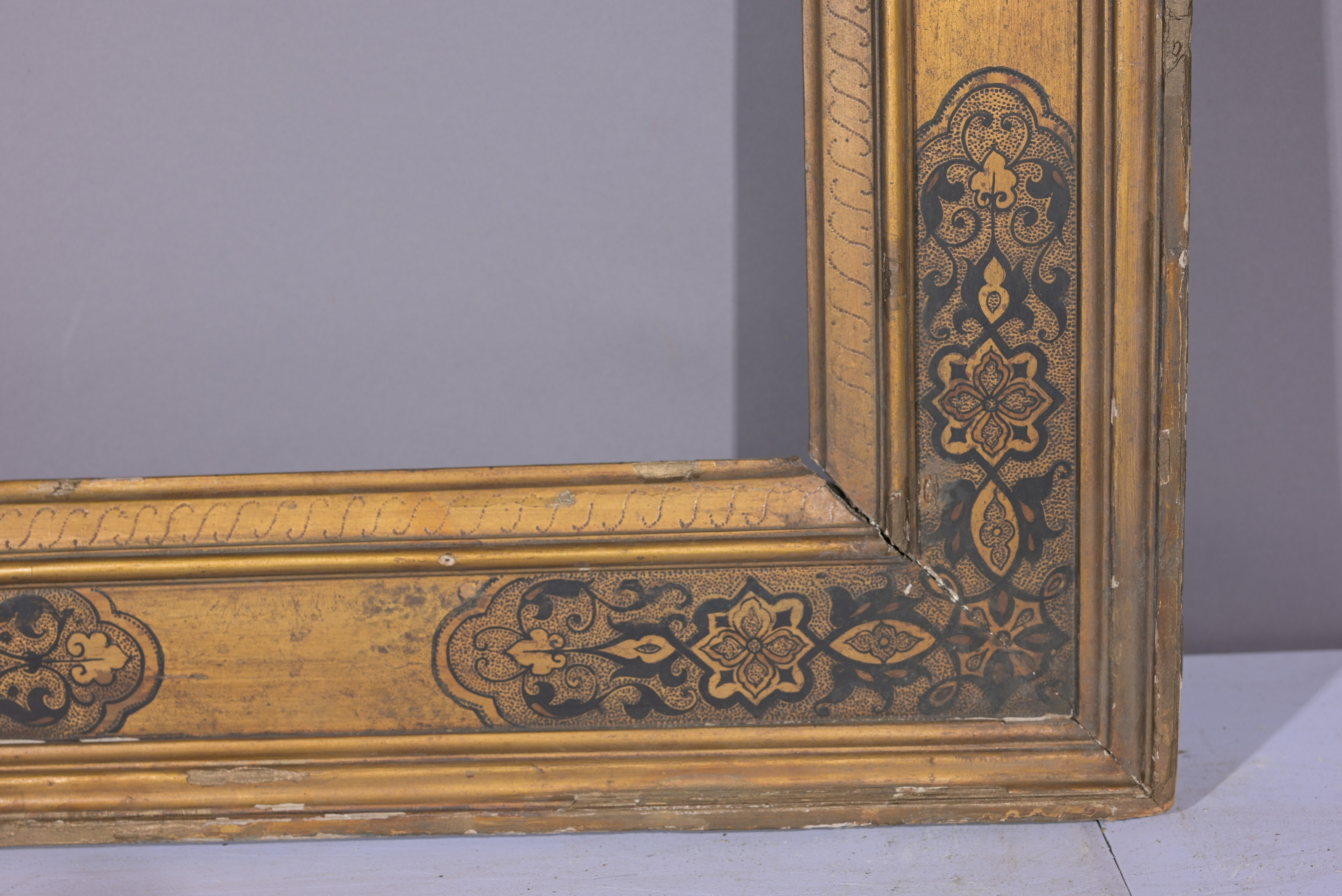 19th C. European Gilt Wood Frame - 33.75 x 22.75 - Image 5 of 8