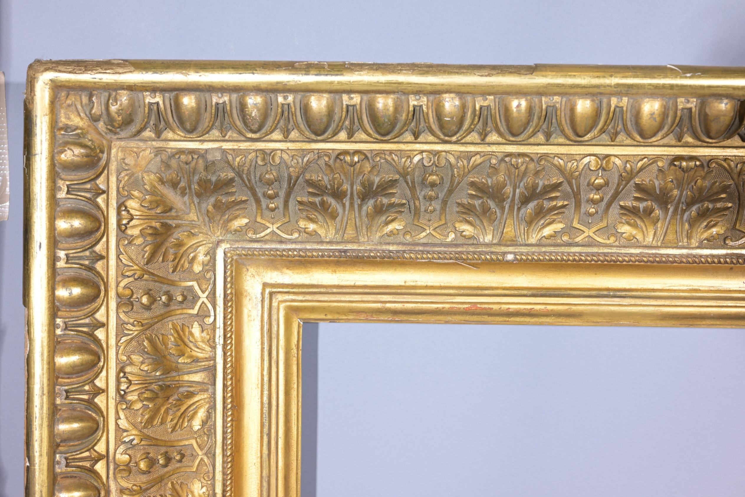 Large European 19th C Gilt Frame- 46.5 x 36 1/8 - Bild 3 aus 8