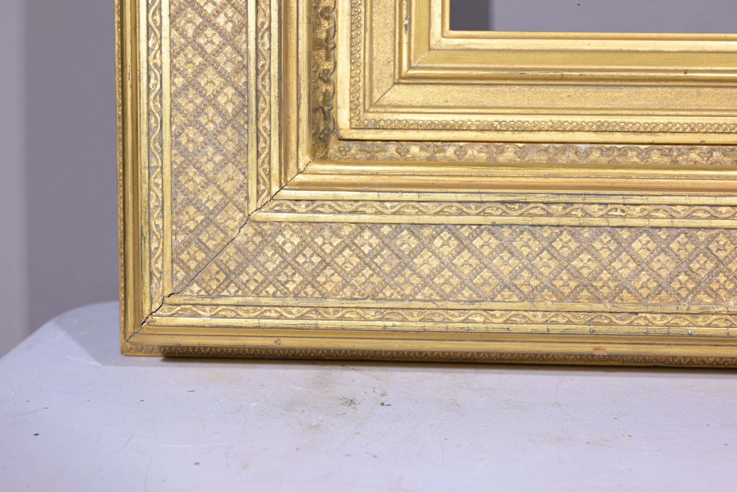 19th C. Orientalist Gilt Frame - 37 1/8 x 23 - Image 6 of 7