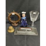 OCEAN LINER: Queen Elizabeth souvenirs to include limited edition Last Voyage goblet and Nora