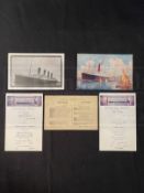 POSTCARDS: Collection of approximately seventy two original White Star Line and other postcards to