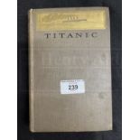 R.M.S. TITANIC: Collection of Titanic passengers Richard and Stanley May. Stanley's personal copy of