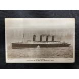 R.M.S. TITANIC: Collection of Titanic passengers Richard and Stanley May. Rare R.M.S. Lusitania