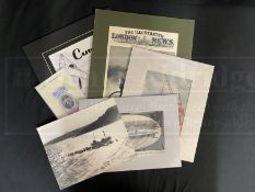 CUNARD: Mixed Lot to include, photographs and ephemera mostly relating to R.M.S. Queen Mary. (