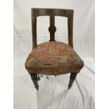 WHITE STAR LINE: Late 19th Century R.M.S. Teutonic dining chair.